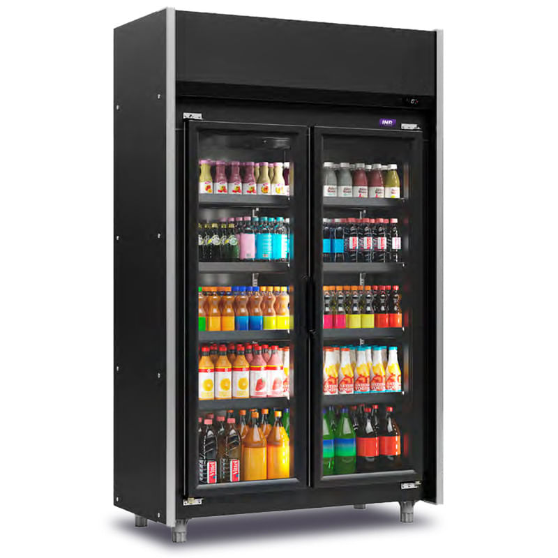 Heladera Exhibidora | 820 L | 2 Puertas | Black