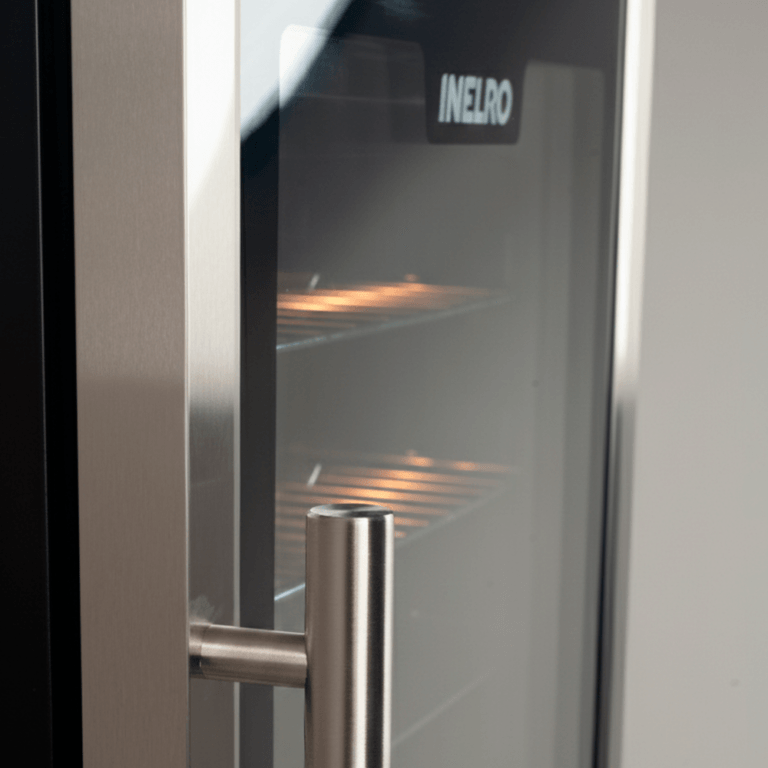 Cava de Vinos | 119 Botellas | Doble Zona de Temperatura | Inox Door