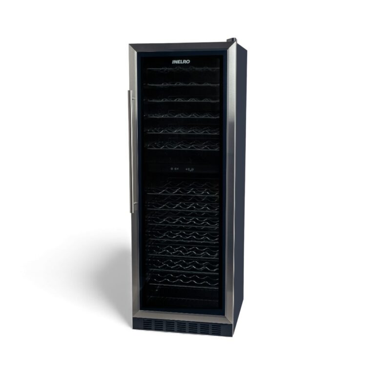 Cava de Vinos | 163 Botellas | Doble Zona de Temperatura | Inox Door