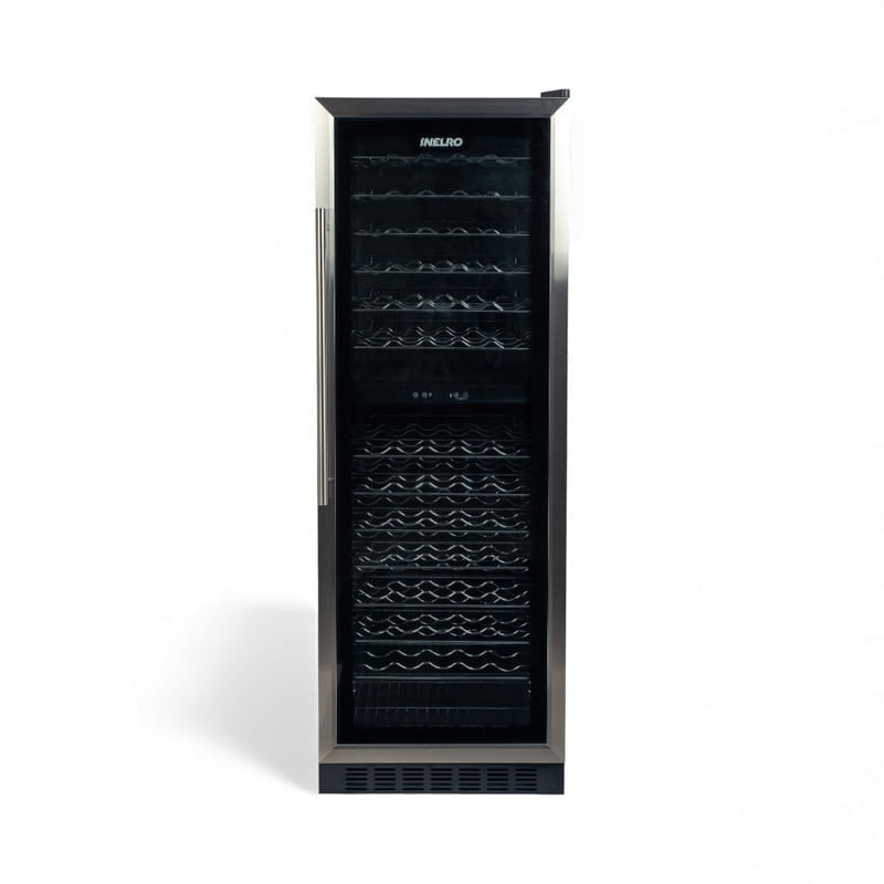 Cava de Vinos | 163 Botellas | Doble Zona de Temperatura | Inox Door