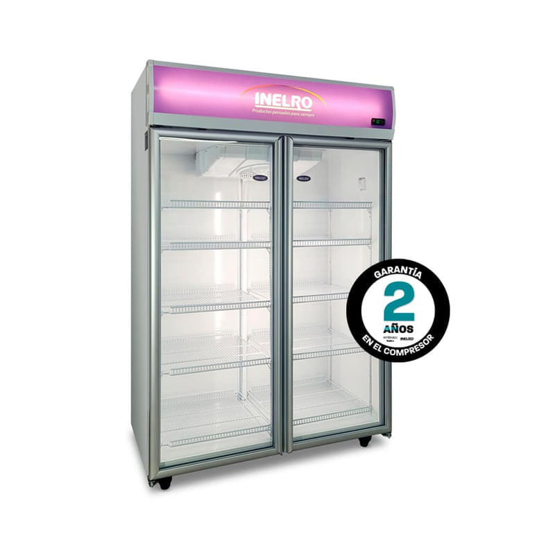 Heladera Exhibidora | 980 L | 2 Puertas | White