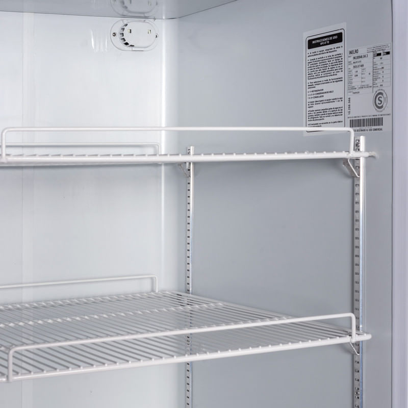 Freezer Comercial Vertical | 577 L | Puerta Ciega | Black
