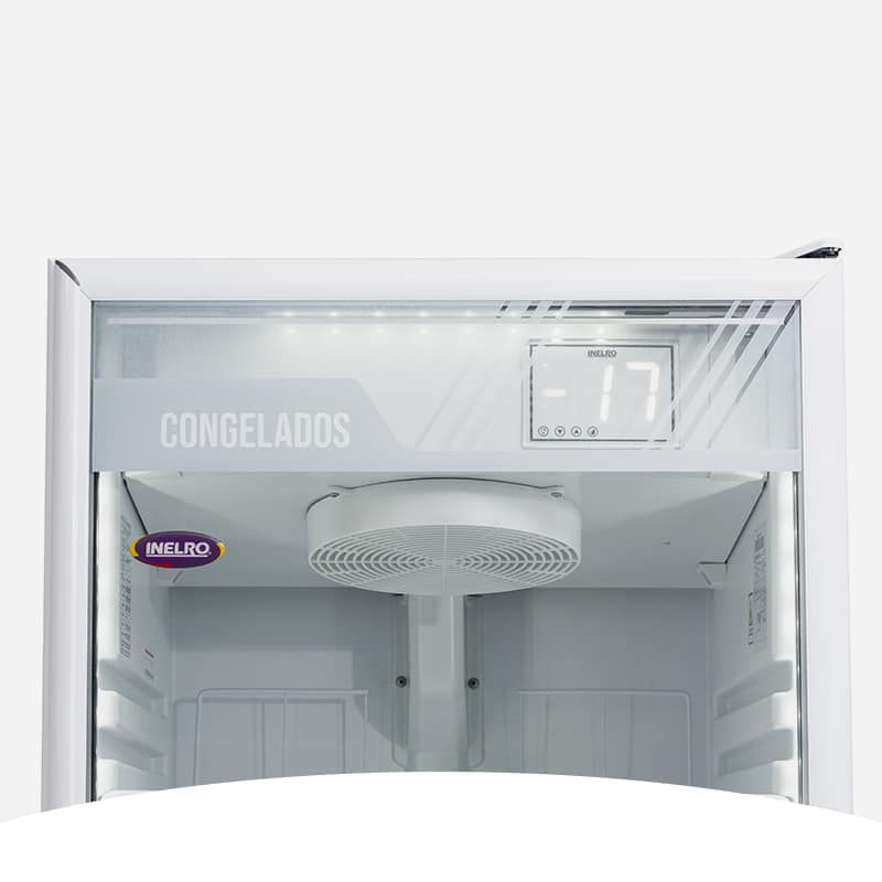 Freezer Comercial Vertical | 428 L | Exhibidor | White