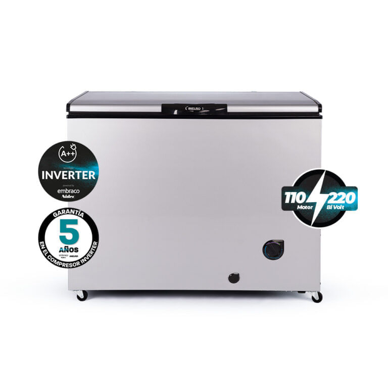 Freezer Horizontal | 280 L | Inverter BiVolt | Silver